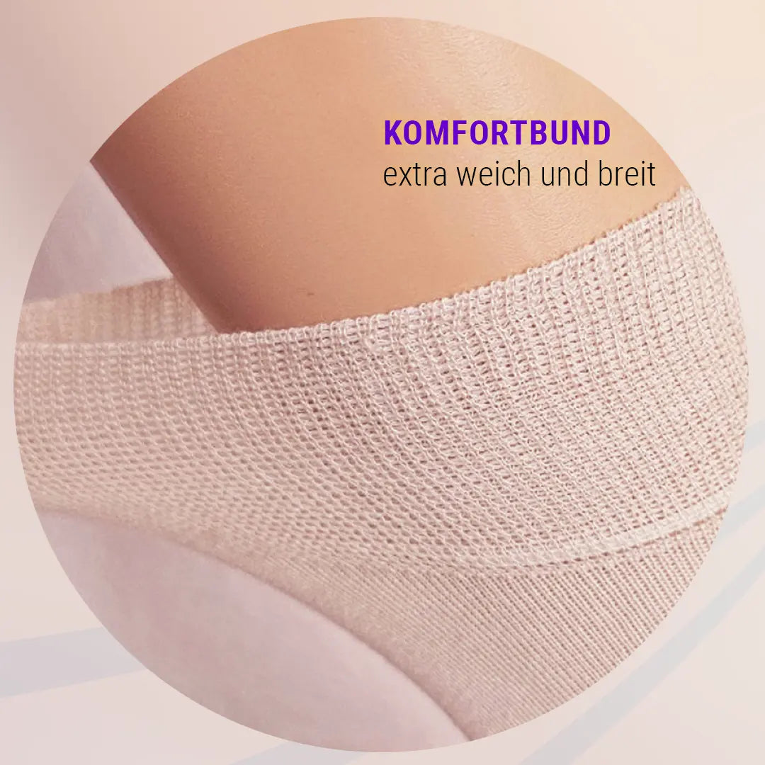 Sensitiv Coollight Socken mit weichem Komfortbund – breit, druckfrei und angenehm für empfindliche Beine