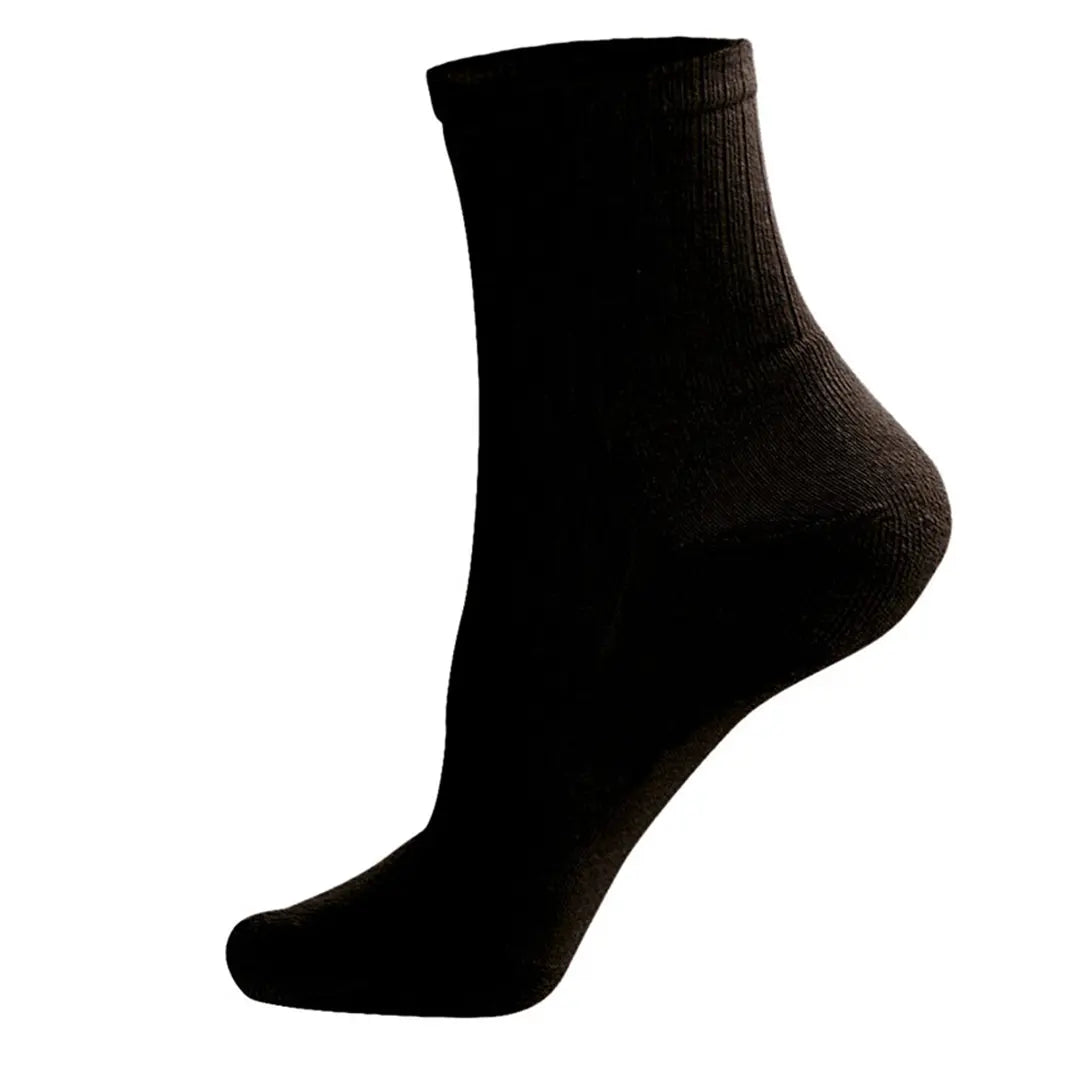 FußGut Sensitiv Socken in Schwarz – Weich, venenfreundlich & antibakteriell für empfindliche Füße.