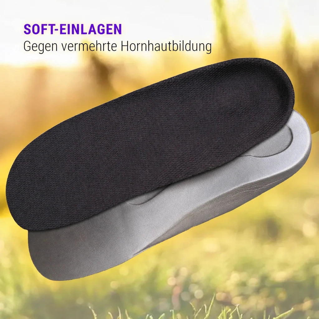 Soft-Einlagen gegen vermehrte Hornhautbildung – gleichmäßige Druckverteilung der Fußsohle